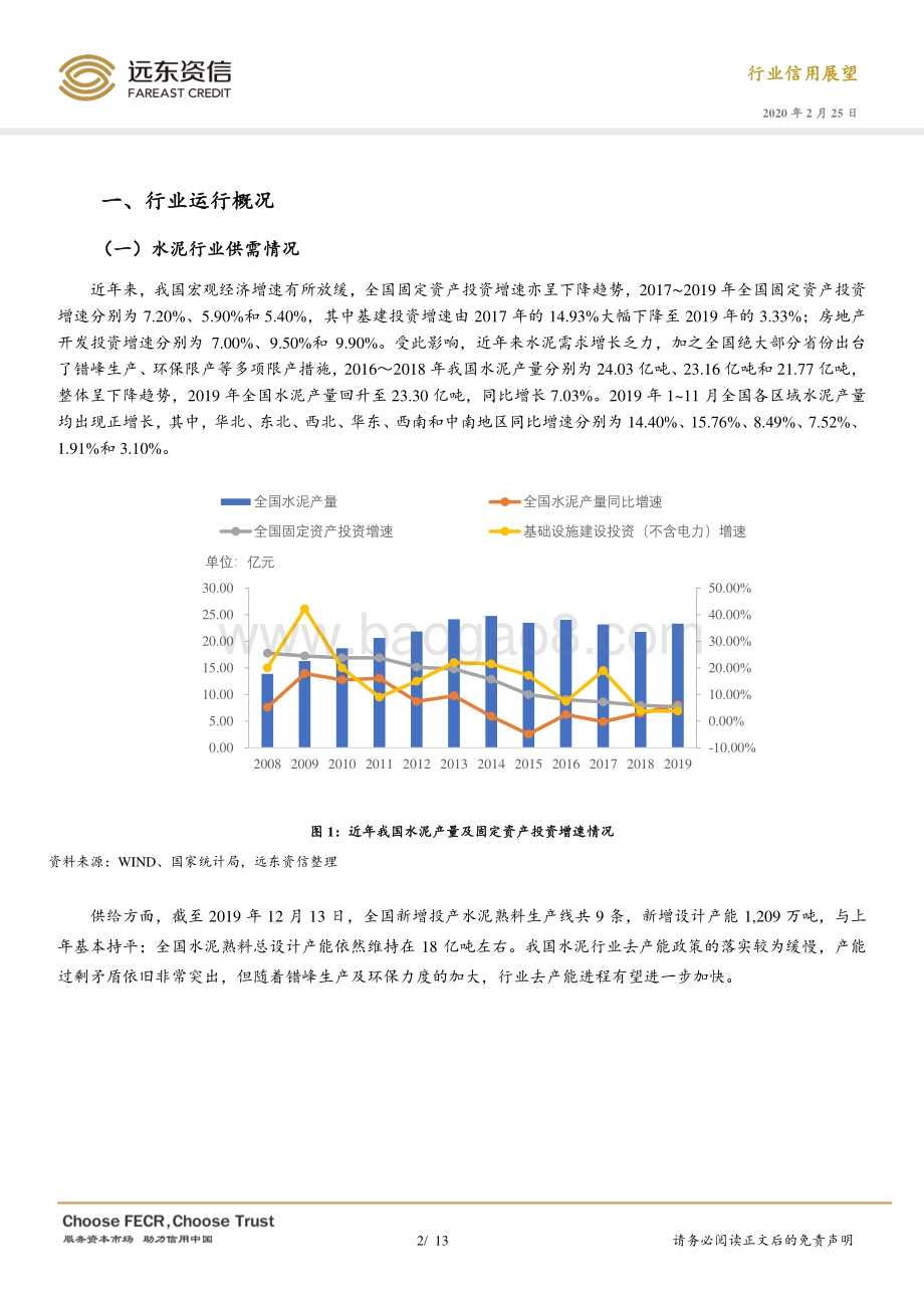 2020年中国水泥行业信用展望.pdf_第4页