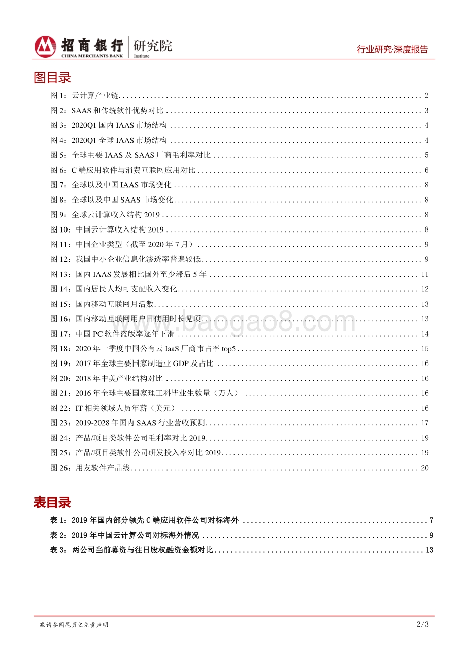 云计算行业之SAAS篇：十年十倍国内SAAS将迎来黄金时代.pdf_第3页