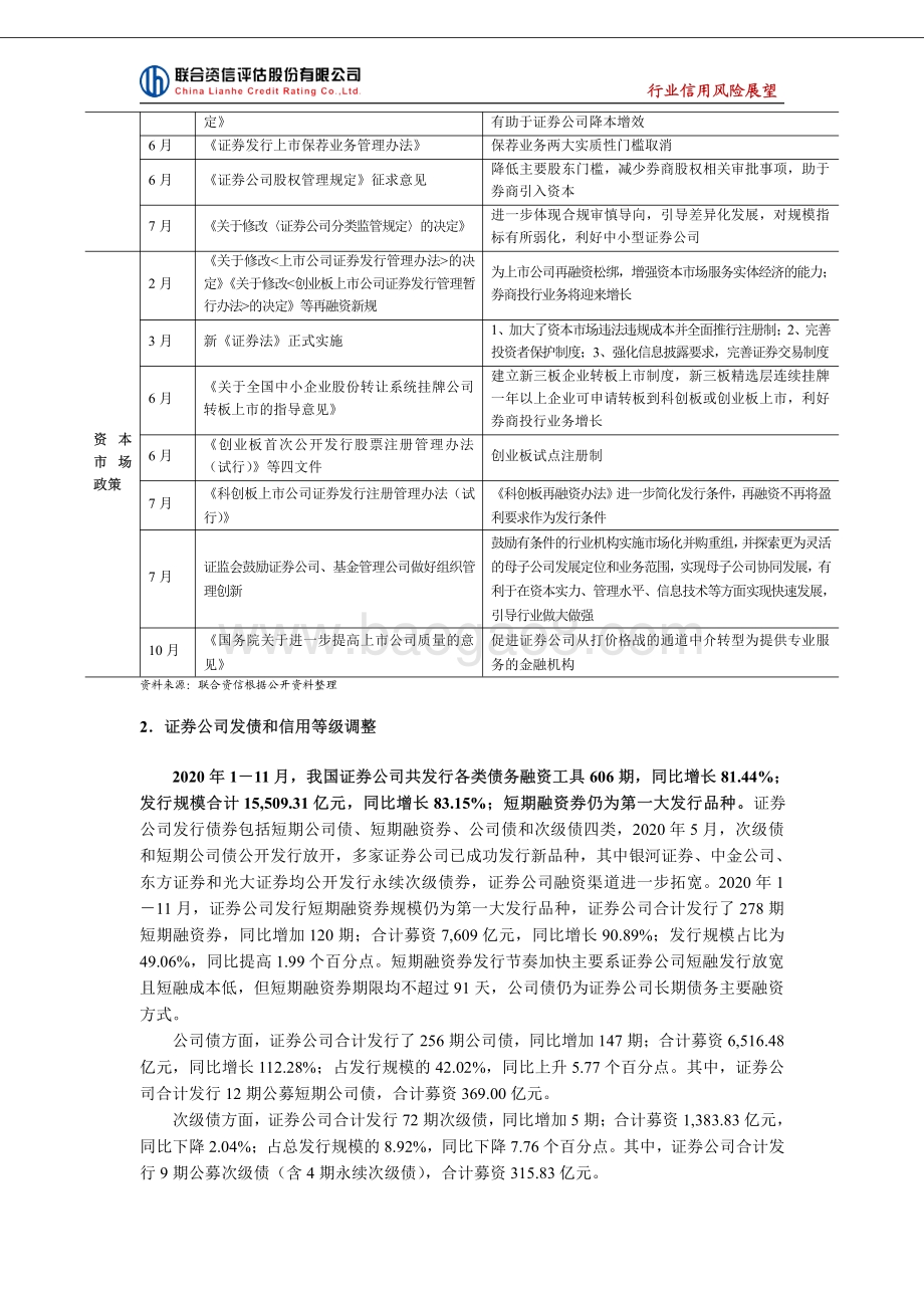 2021年中国证券公司行业信用风险展望.pdf_第4页