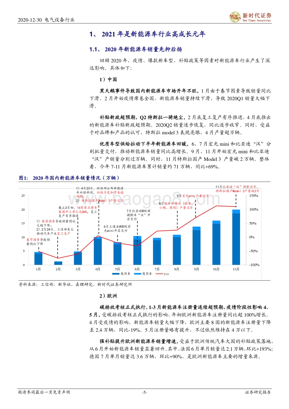 2021年电动车产业投资策略：乘风破浪量价齐升全面开花.pdf_第5页
