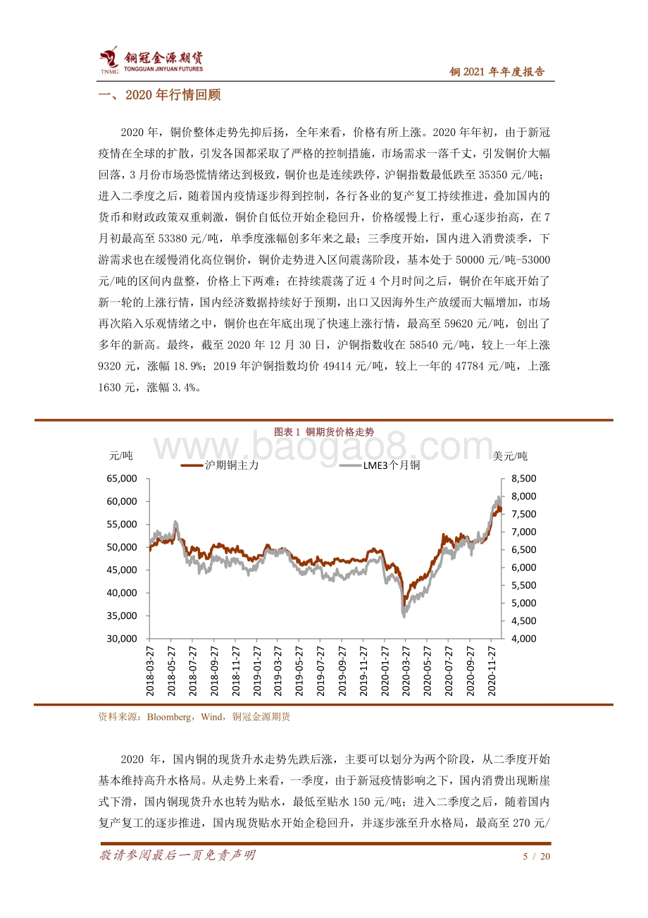 铜2021年年度报告：国内重现实海外看预期铜价涨势仍值得期待.pdf_第5页