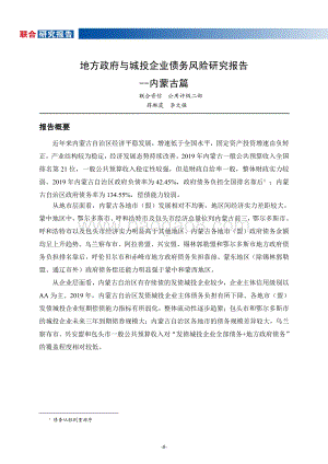 地方政府与城投企业债务风险研究报告：内蒙古篇.pdf
