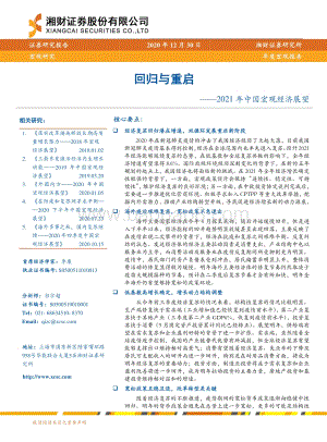 2021年中国宏观经济展望：回归与重启.pdf