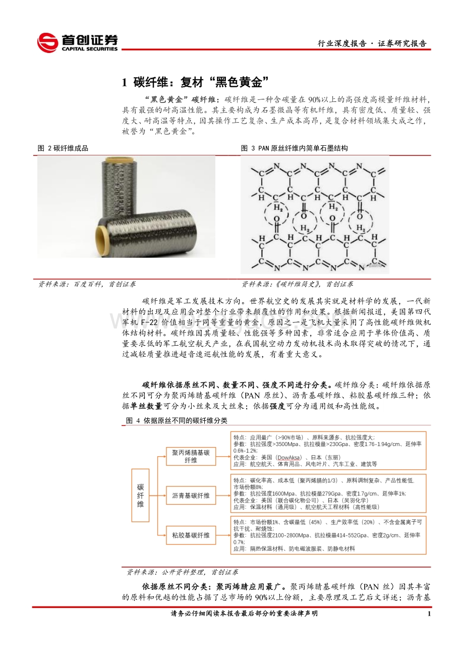 国防军工行业深度报告：碳纤复材需求正劲“黑色黄金”迎来高景气放量.pdf_第5页
