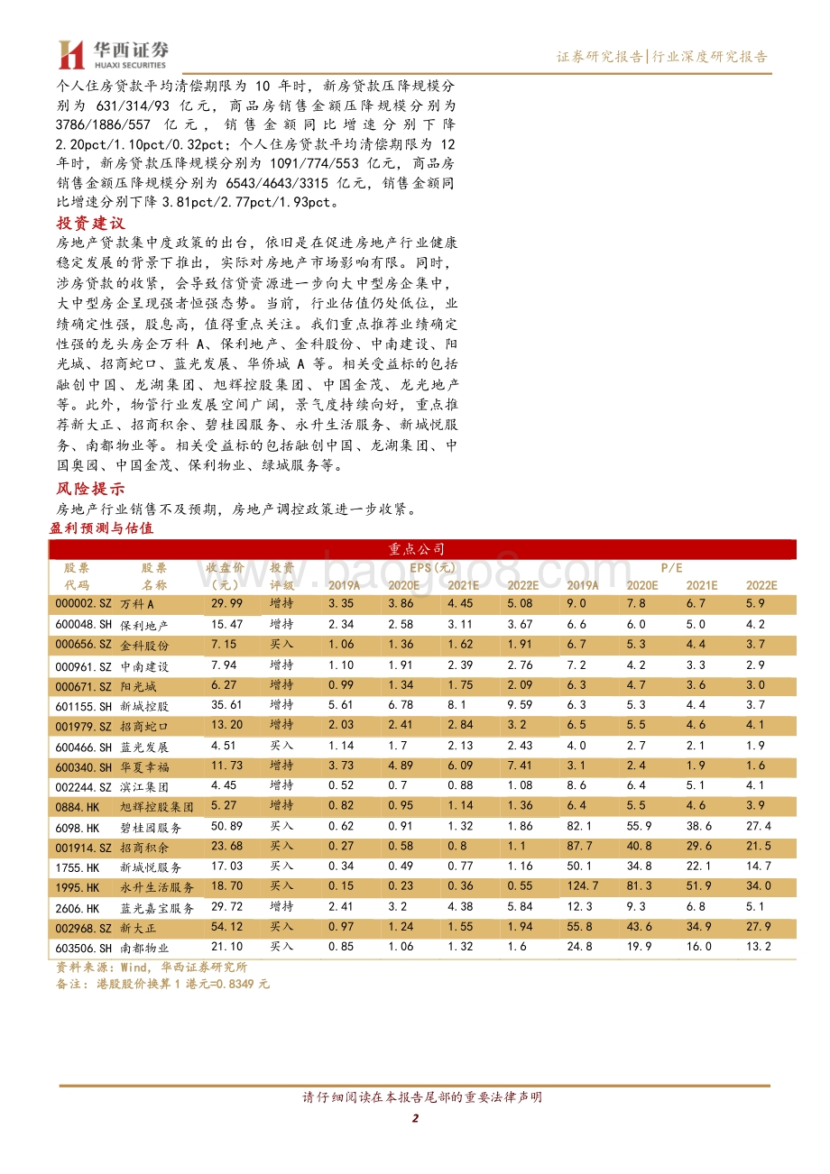 房贷集中度新政对房企销售影响几何？基于124家样本银行数据的定量测算.pdf_第2页
