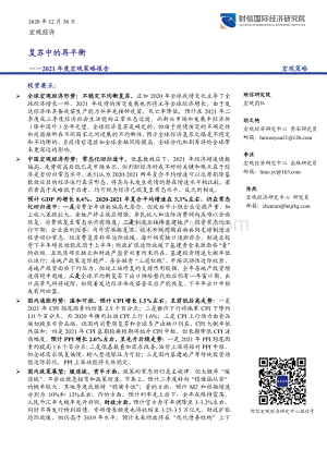 2021年度宏观策略报告：复苏中的再平衡.pdf
