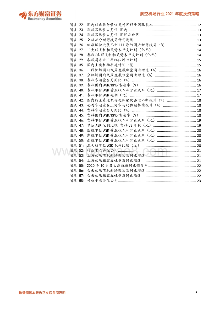 航空机场行业2021年度投资策略：否极泰来未来可期.pdf_第4页