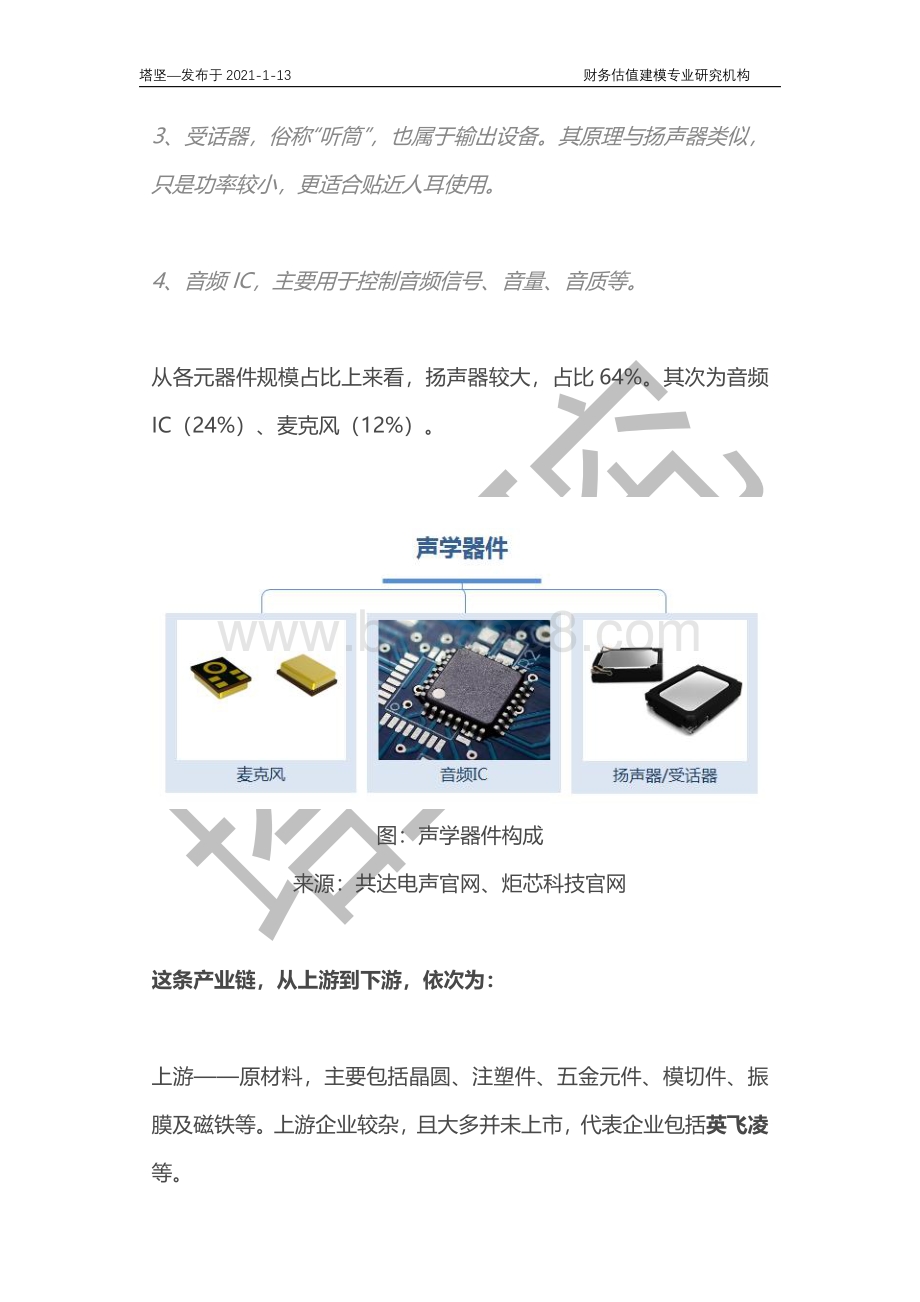 歌尔VS立讯VS瑞声VS美律VS共达电声：电声元器件产业链深度梳理.pdf_第2页