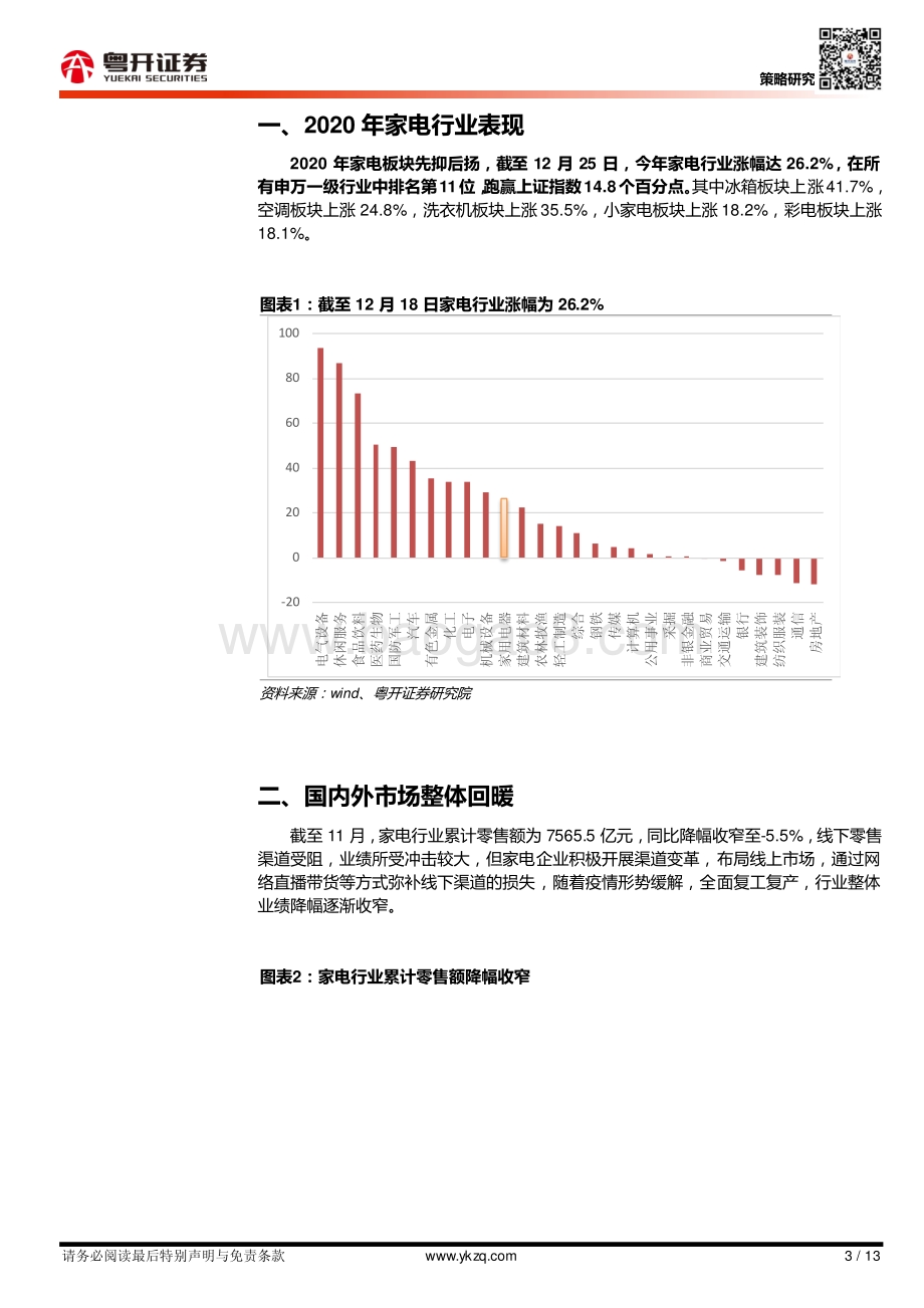 2021年家电行业策略：白电强者恒强小家电扬帆起航.pdf_第3页