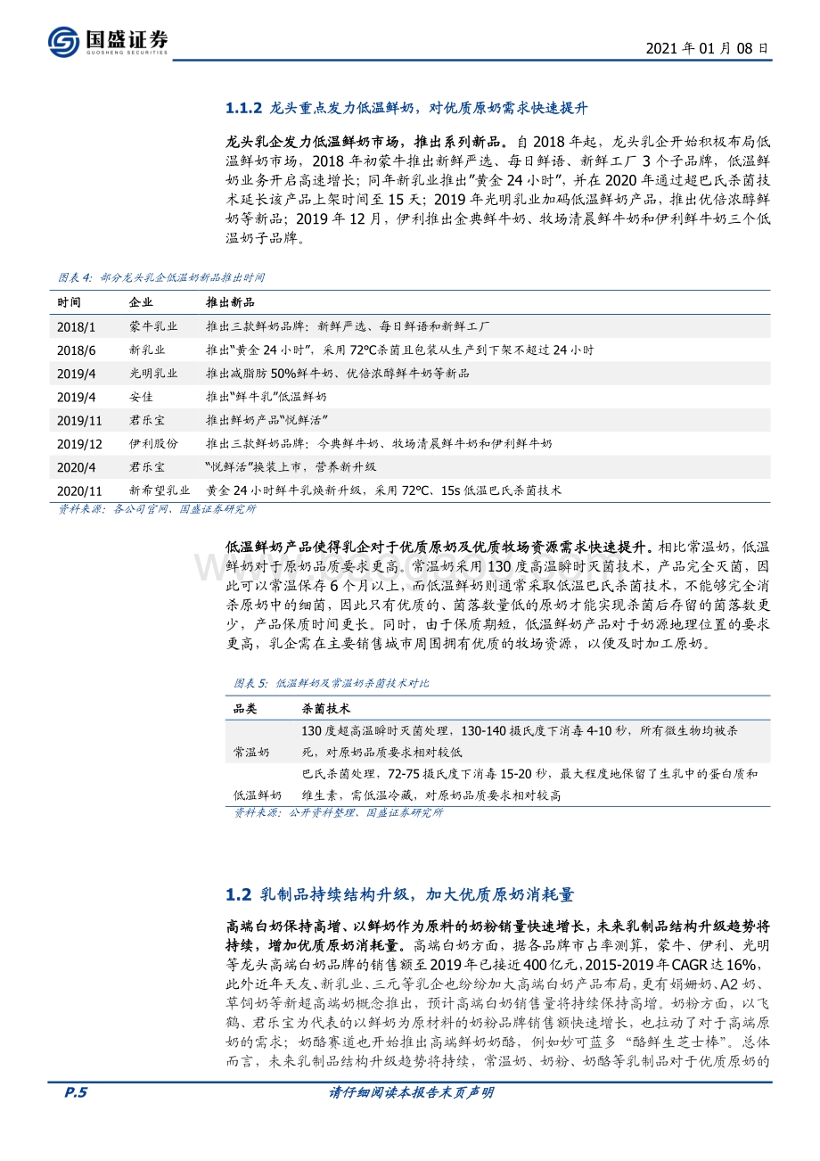 牧业行业报告：原奶价格迎上涨周期看好规模化养殖牧场.pdf_第5页