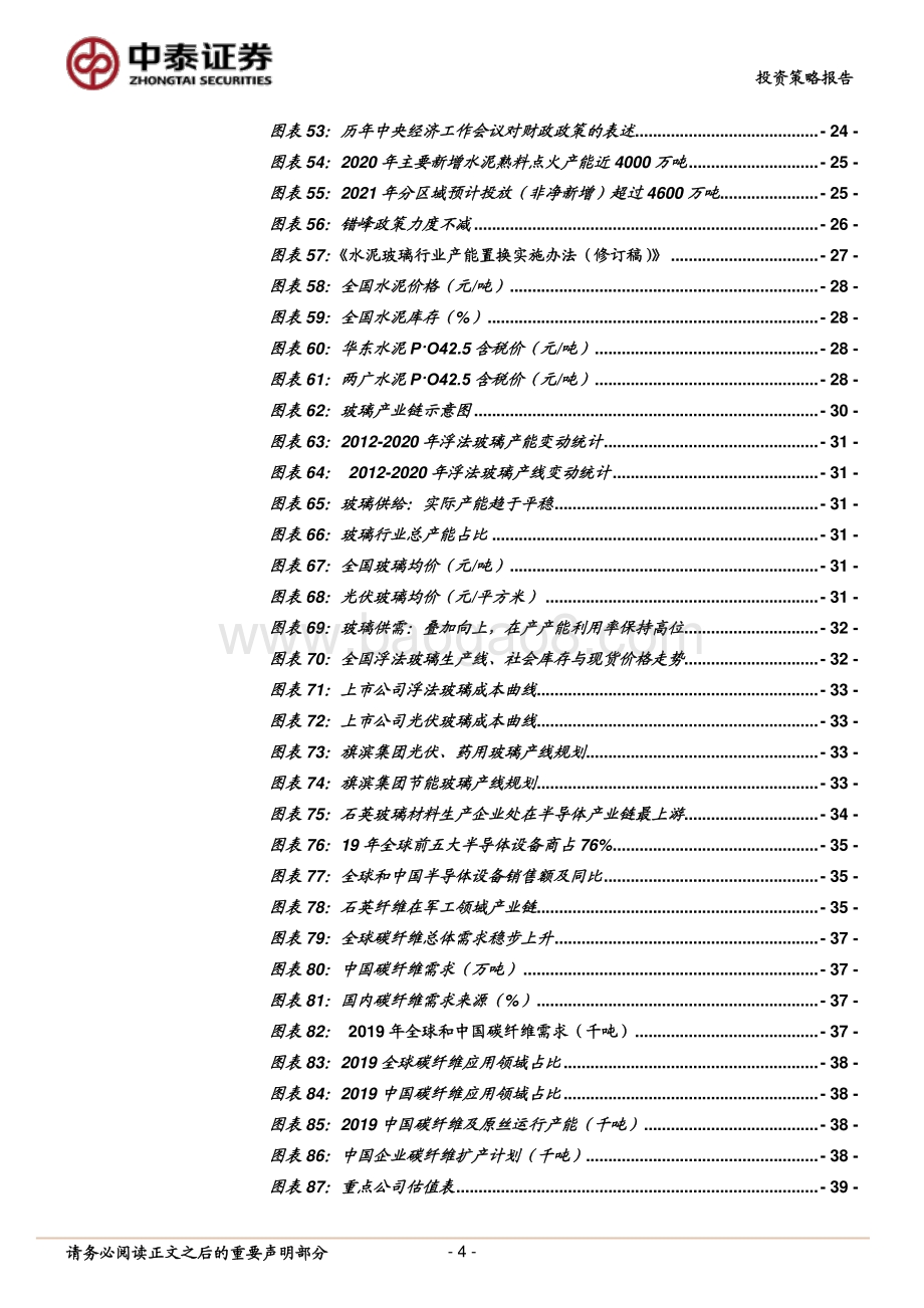 非金属建材与新材料行业2021年度投资策略报告.pdf_第4页