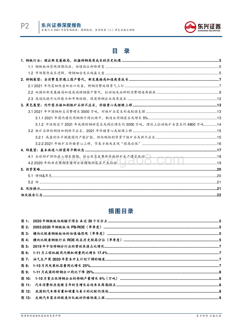 金属行业2021年度策略报告：周期轮动余音绕梁（三）黑色金属与特钢.pdf_第2页