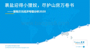 2020宠物次元经济专题分析.pdf