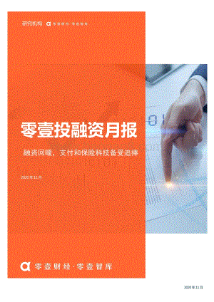2020年11月零壹投融资月报.pdf
