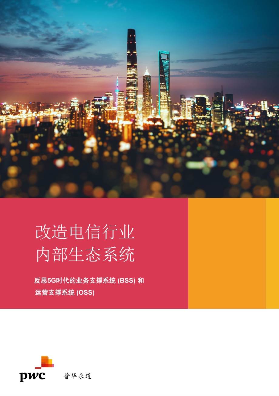 改造电信行业内部生态系统：反思5G时代的业务支撑系统（BSS）和运营支撑系统（OSS）.pdf_第1页