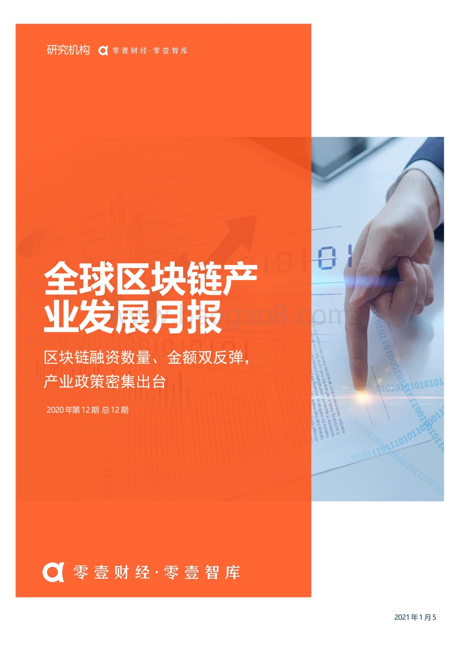 2020年12月全球区块链产业发展月报.pdf_第1页