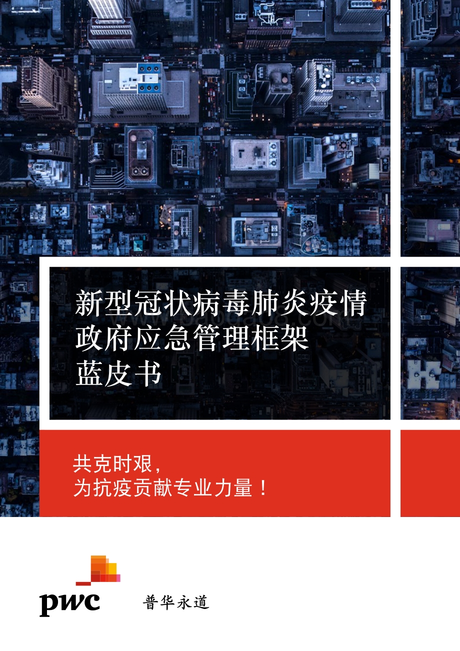 新型冠状病毒肺炎疫情政府应急管理框架蓝皮书.pdf_第1页