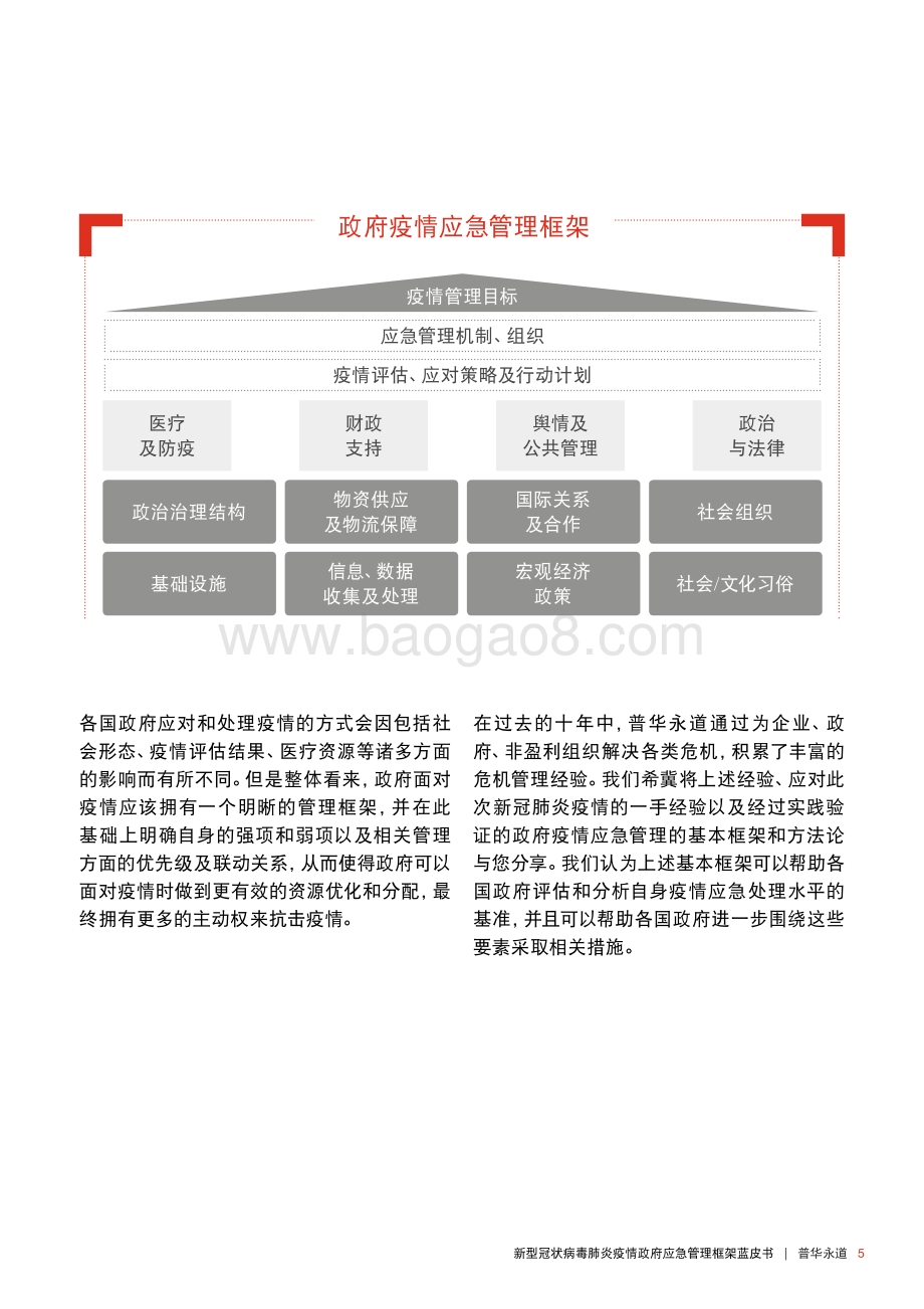 新型冠状病毒肺炎疫情政府应急管理框架蓝皮书.pdf_第5页
