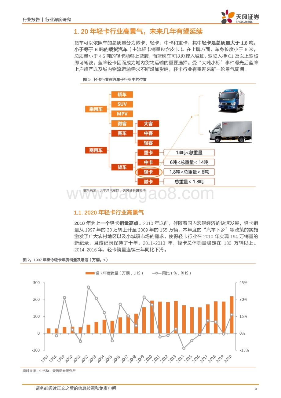 轻卡行业的变革：量价齐升格局重塑.pdf_第5页