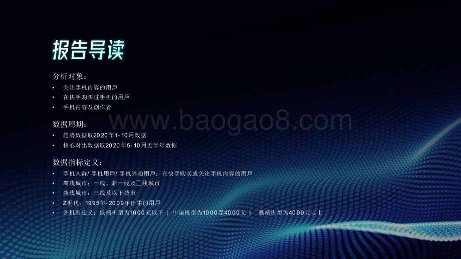 2020-2021快手手机行业数据价值报告.pdf_第2页