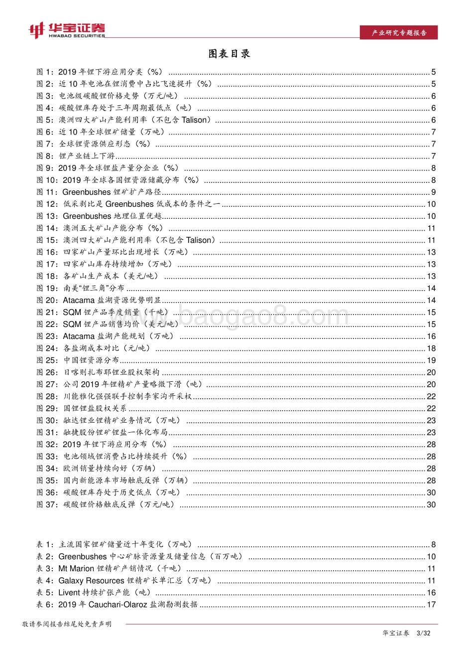 锂矿资源市场格局分析和2021年展望：市场供需格局重塑锂资源有望再迎新周期.pdf_第3页