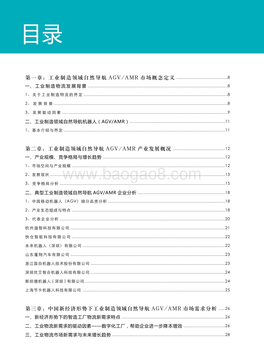 2020-2021工业制造领域自然导航AGVAMR产业发展研究报告.pdf_第3页