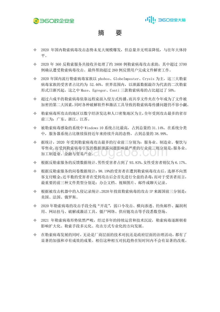 2020年勒索病毒疫情分析报告.pdf_第3页
