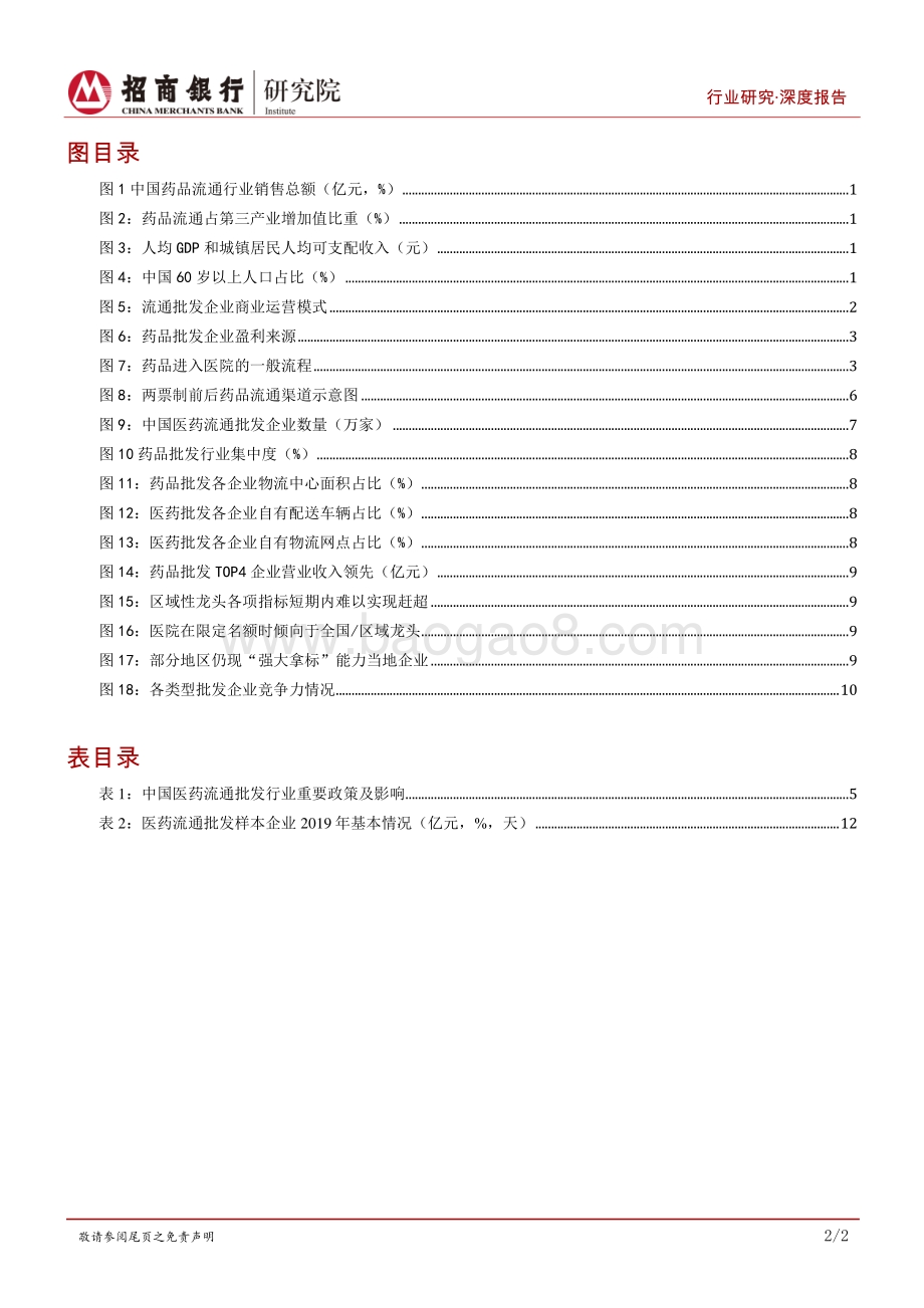生物医药行业之流通批发篇：三重职能并举借力银行提质增效.pdf_第3页