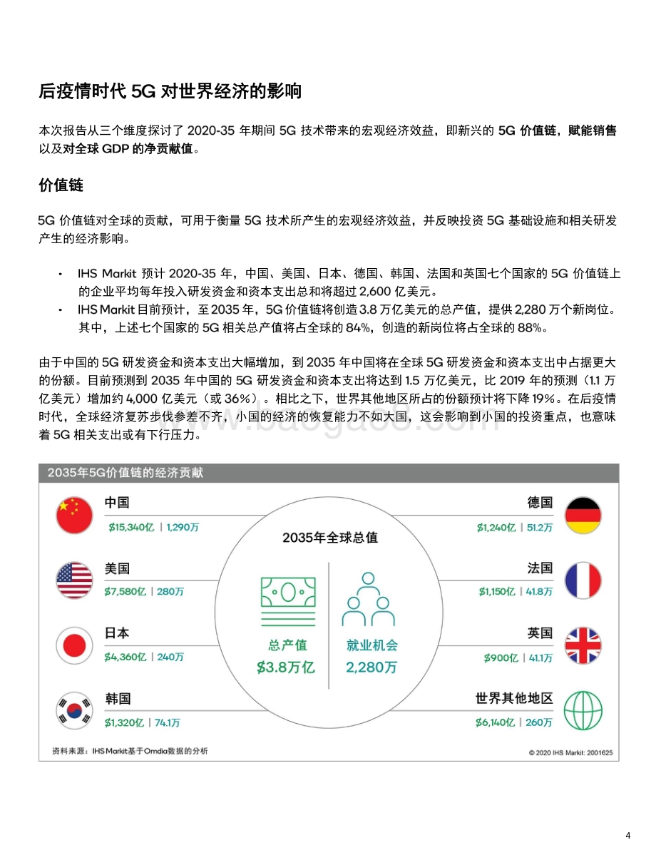 后疫情时代的5G经济：后疫情时代5G对全球经济的影响.pdf_第4页