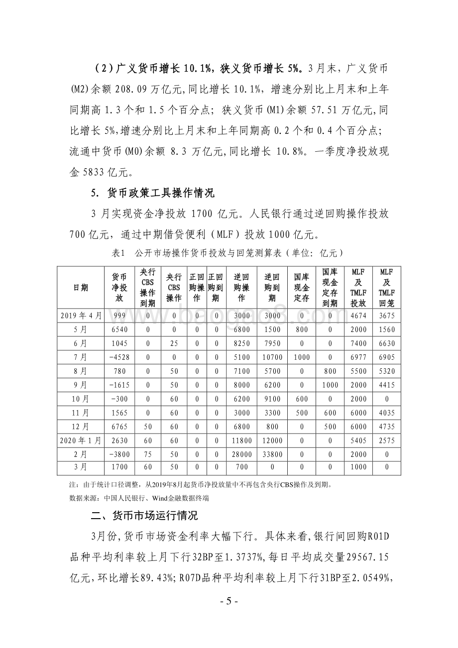 2020年3月债券市场分析报告.pdf_第5页
