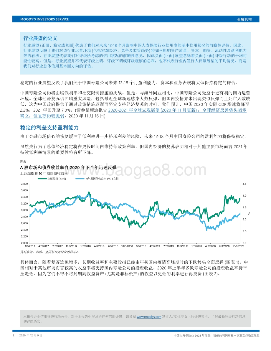 中国人寿保险业2021年展望：稳健的利润和资本状况支持稳定展望.pdf_第2页