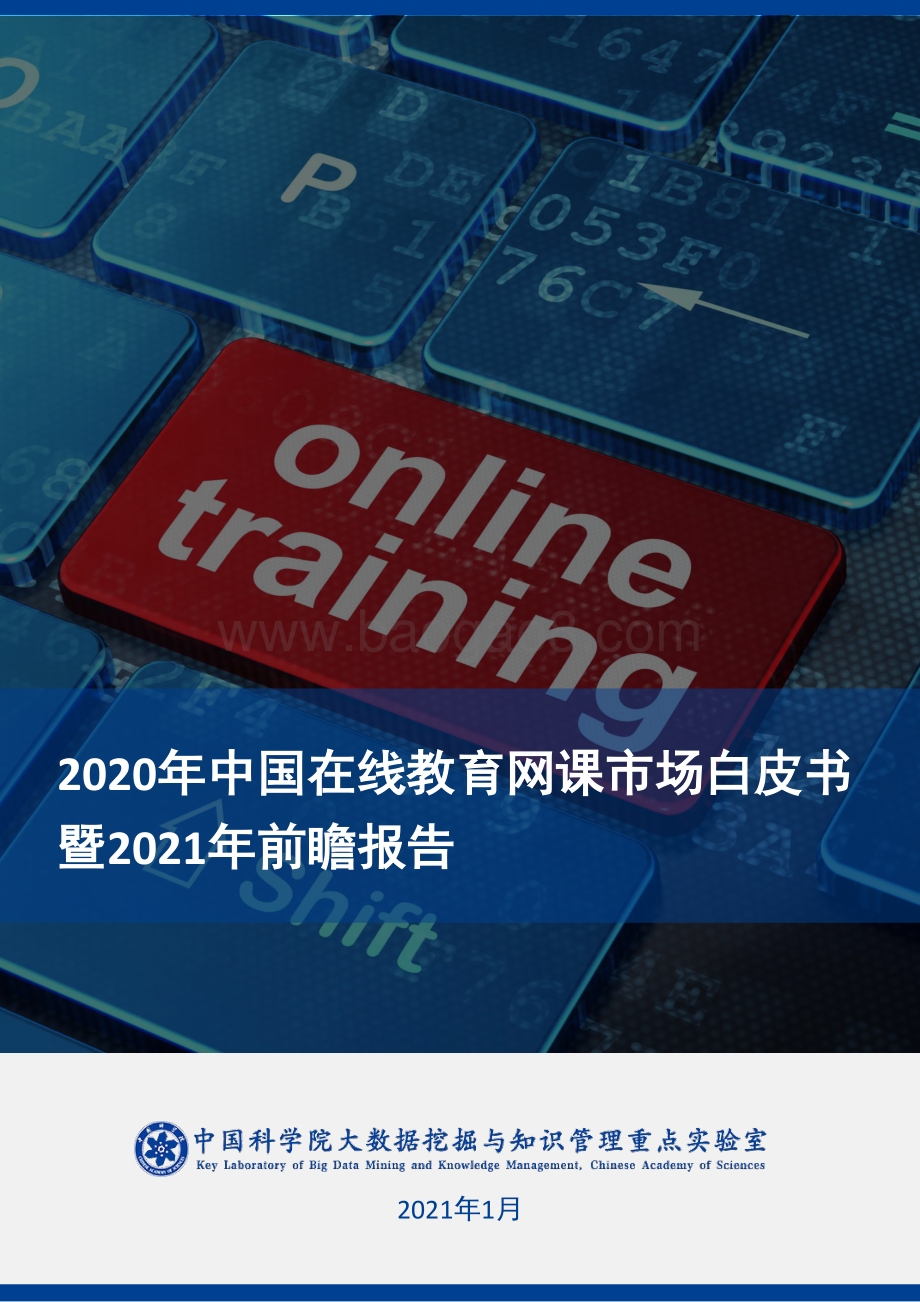 2020年中国在线教育网课市场白皮书暨2021年前瞻报告.pdf_第1页