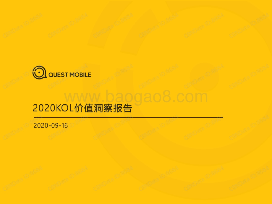 2020 KOL价值洞察报告.pdf_第1页