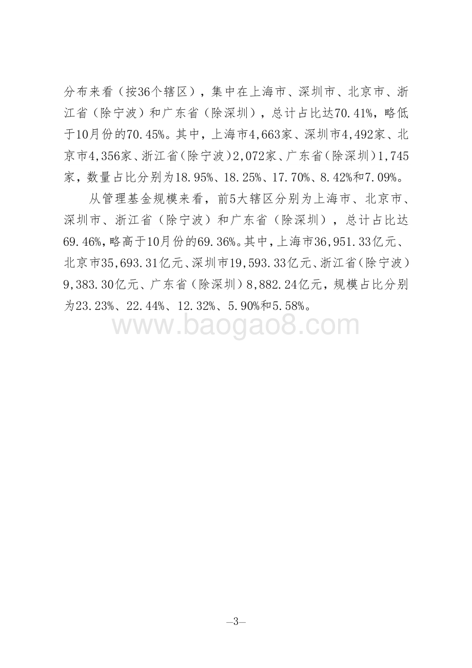 2020年11月私募基金管理人登记及产品备案月报.pdf_第3页
