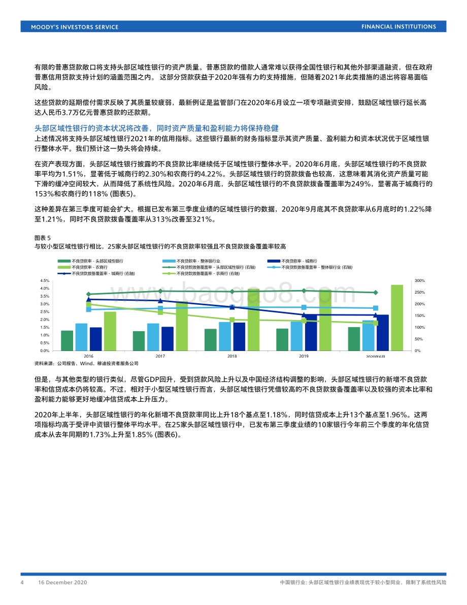 中国银行业：头部区域性银行业绩表现优于较小型同业限制了系统性风险.pdf_第4页