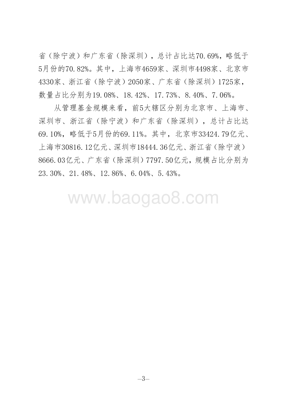 2020年6月私募基金管理人登记及产品备案月报.pdf_第3页