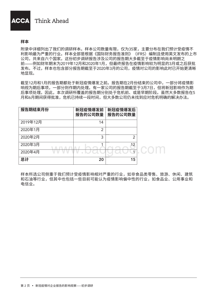 新冠疫情对企业报告的影响观察初步调研.pdf_第2页