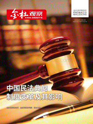中国民法典的制度变革及其影响.pdf