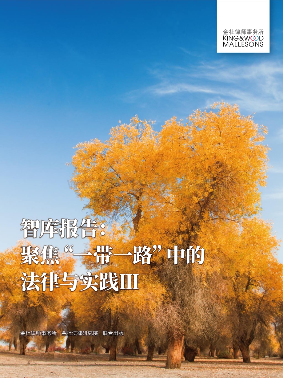 聚焦“一带一路”中的法律与实践III.pdf_第1页
