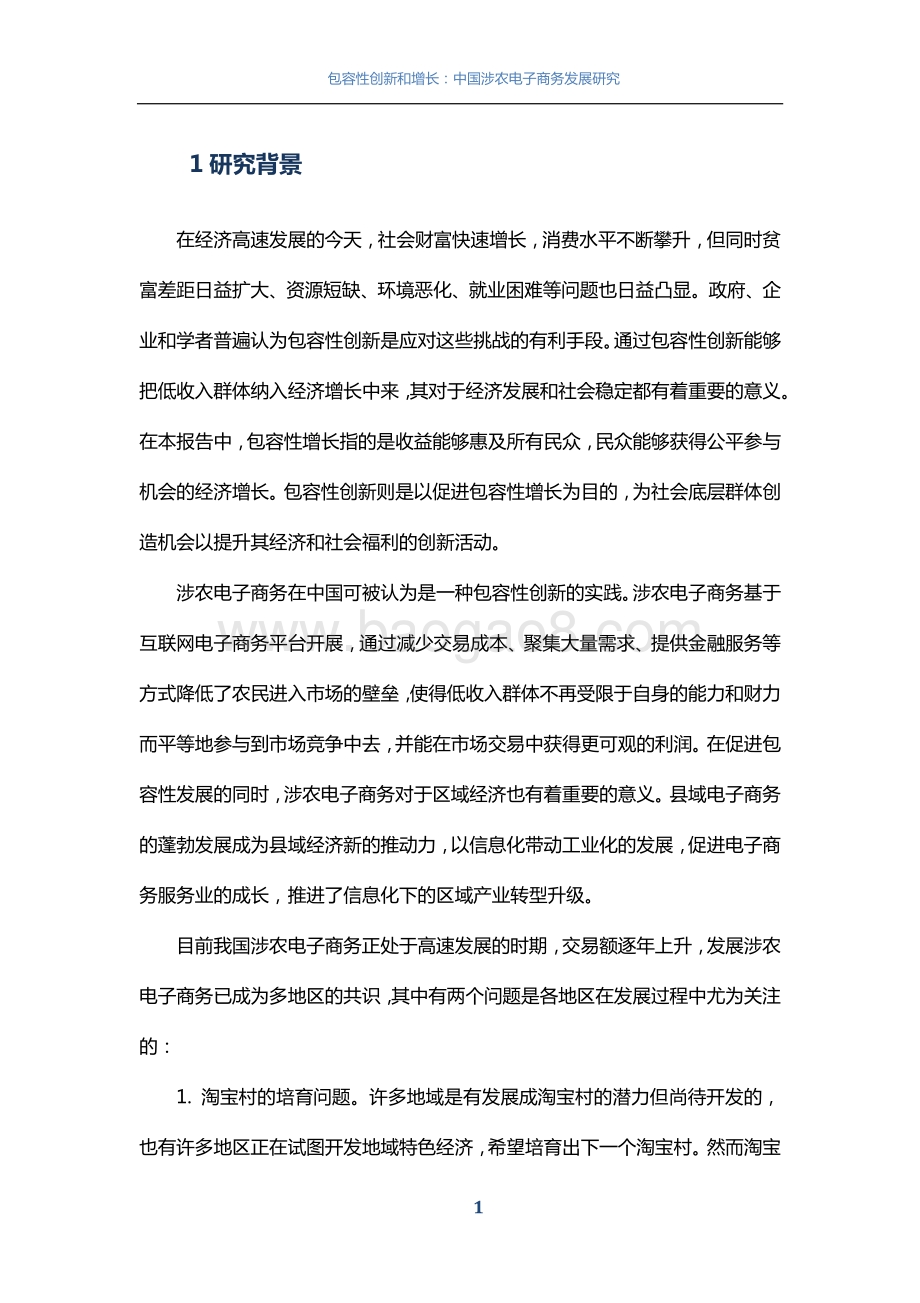 包容性创新和增长：中国涉农电子商务发展研究.pdf_第5页