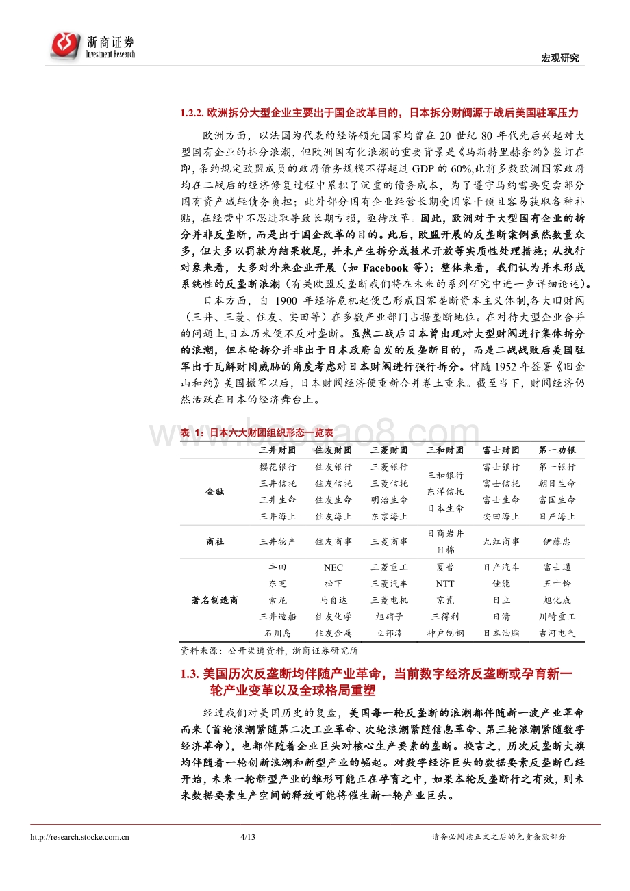 反垄断系列研究之一：三轮反垄断浪潮均源自生产要素垄断.pdf_第4页