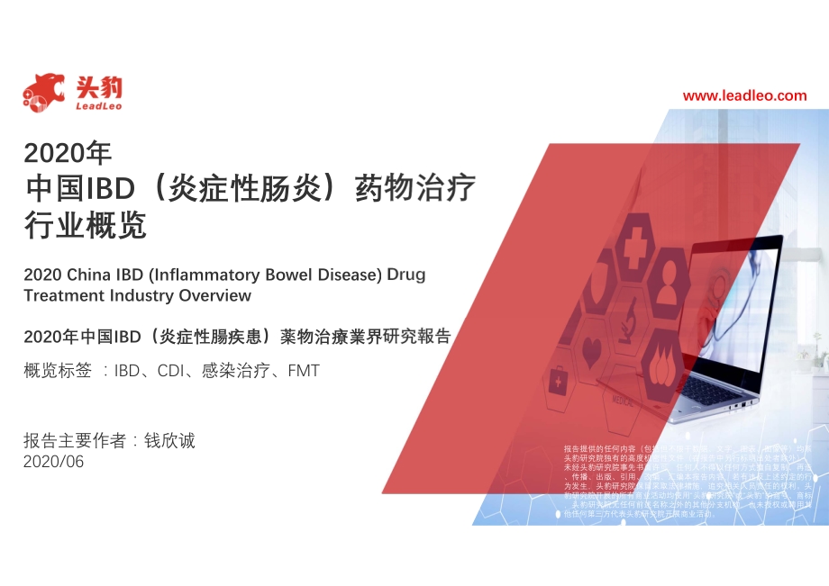 2020年中国IBD（炎症性肠炎）药物治疗行业概览.pdf_第1页