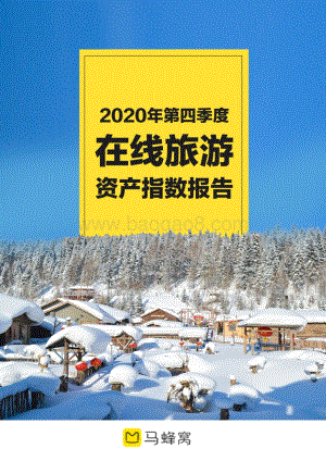 2020年第四季度在线旅游资产指数报告.pdf