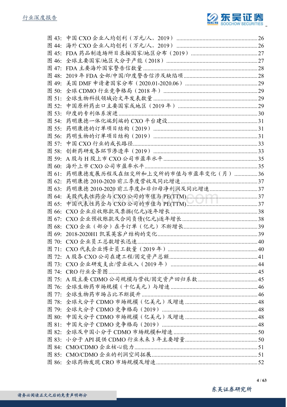 医药高端制造系列报告二：顺应趋势、理解行业、发掘机会中国特色的CXO成长之路.pdf_第4页