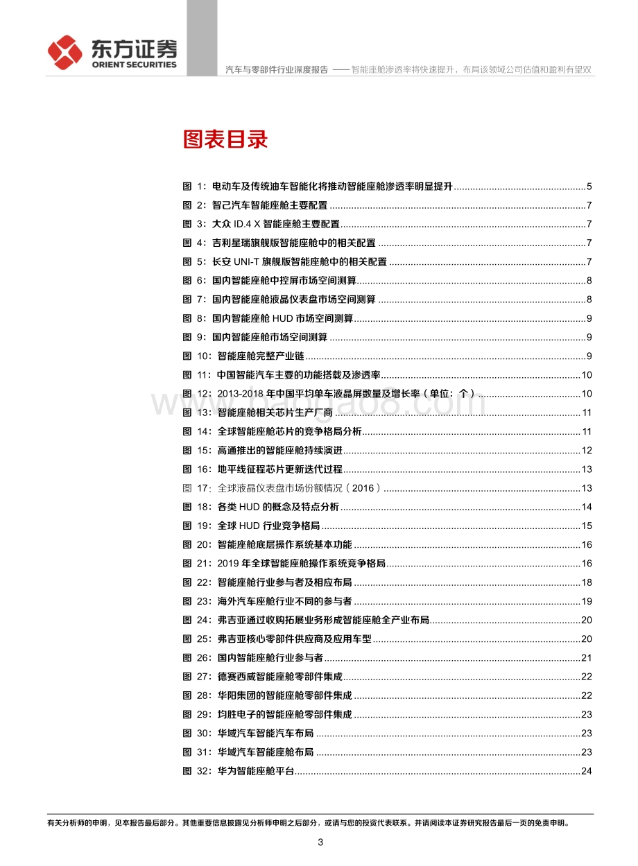 智能汽车系列报告之三：智能座舱.pdf_第3页