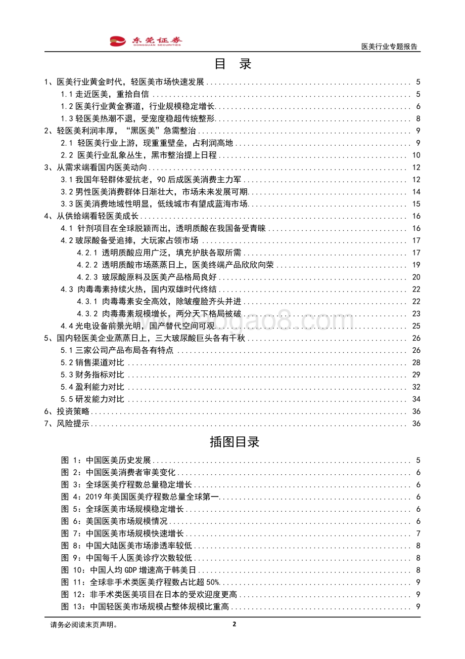 医美行业专题报告：轻医美黄金赛道玻尿酸重塑美丽.pdf_第2页