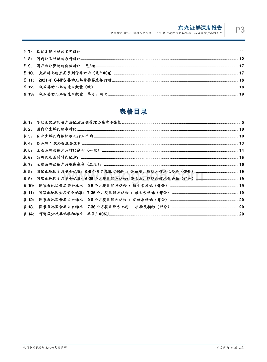 奶粉系列报告（一）：国产婴配粉何以崛起：从政策和产品的角度.pdf_第3页