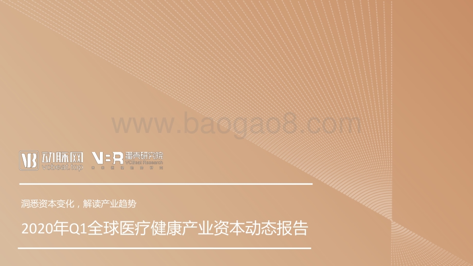 2020年Q1全球医疗健康产业资本动态报告.pdf_第1页