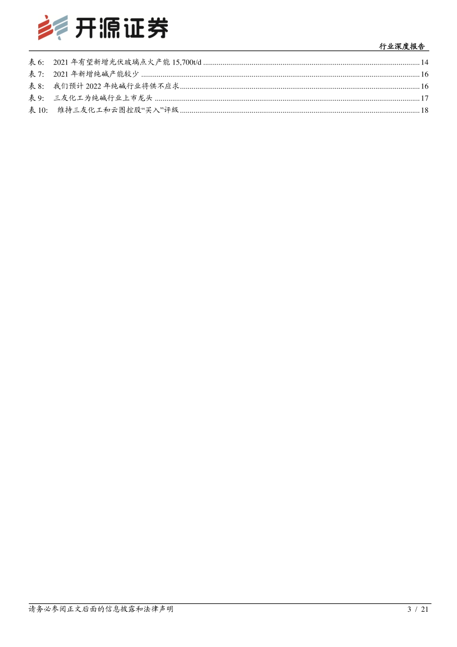 光伏玻璃产能密集待投纯碱需求将超预期增长.pdf_第3页