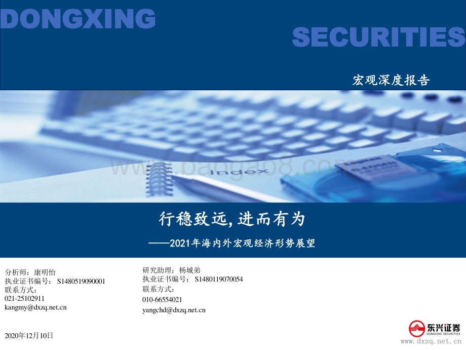2021年海内外宏观经济形势展望：行稳致远进而有为.pdf_第1页